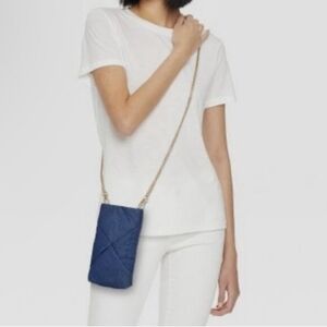 A New Day Cellphone Crossbody Bag With Gold Chain